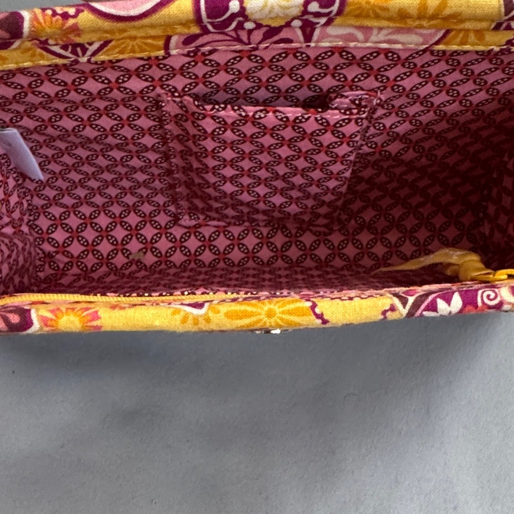 NWOT Vera Bradley Bali Resort Woven Clutch - Rattan & Coconut Button - Picture 3 of 5